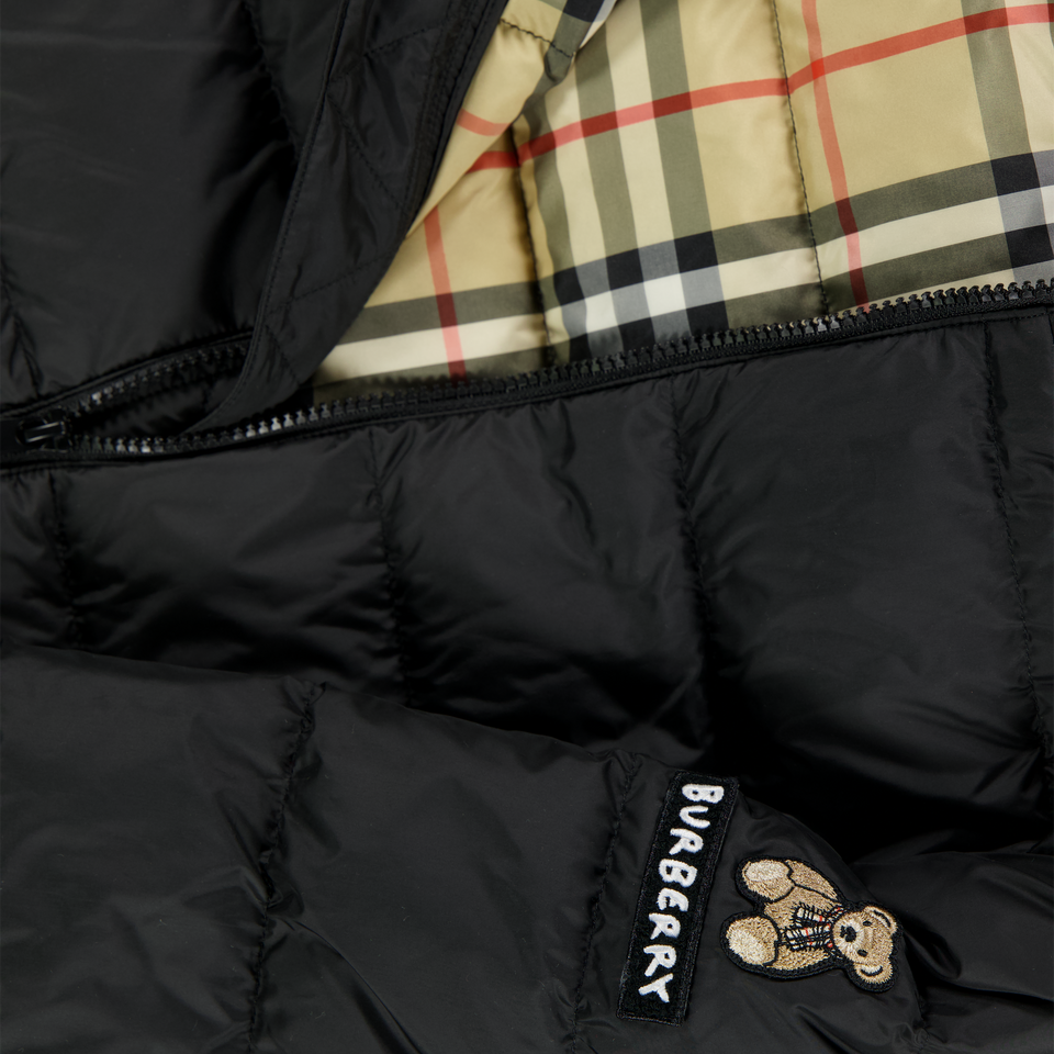 Burberry Kids Unisex Winter Jacket  Black