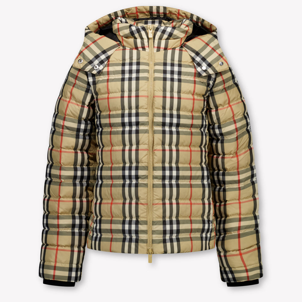 Burberry Cecilia Kids Girls Winter Jacket  Beige
