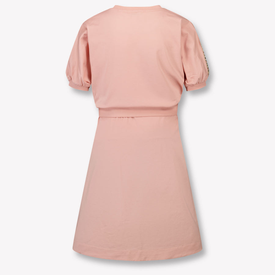 Burberry Kids Girls Dress Light Pink
