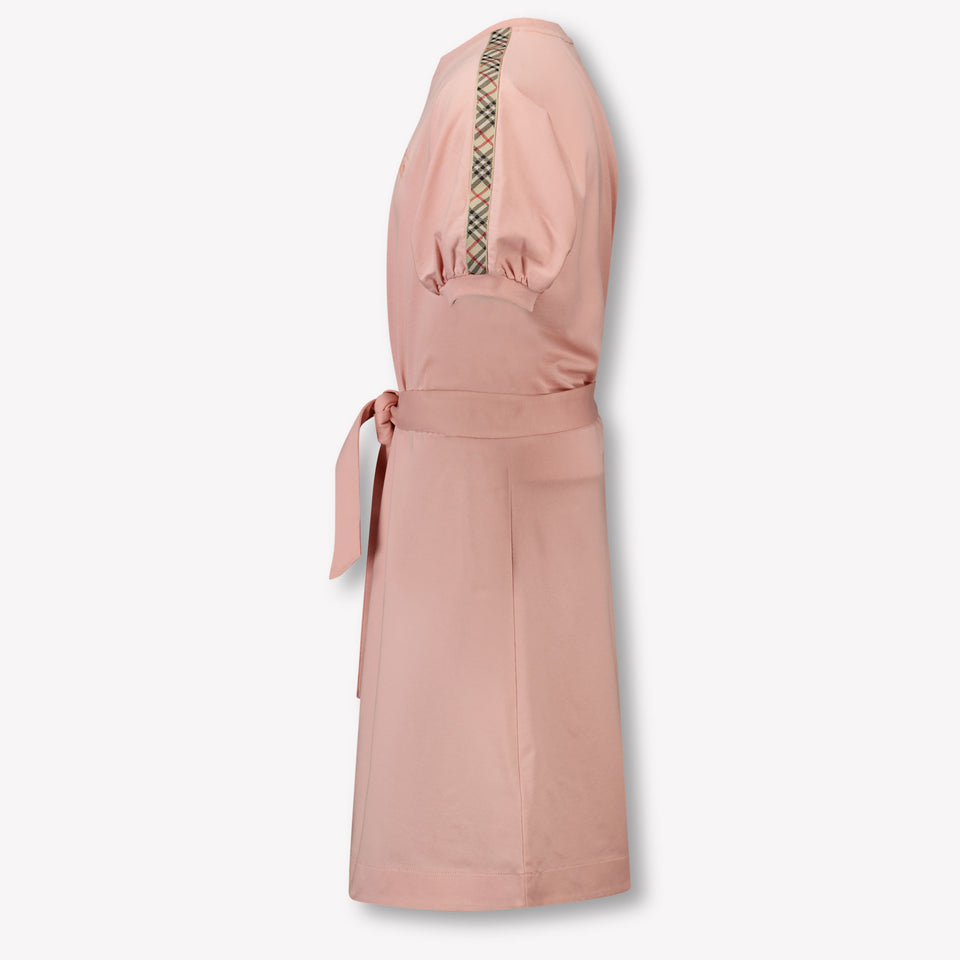 Burberry Kids Girls Dress Light Pink