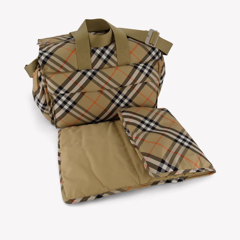 Burberry Baby Unisex Luiertas In Beige