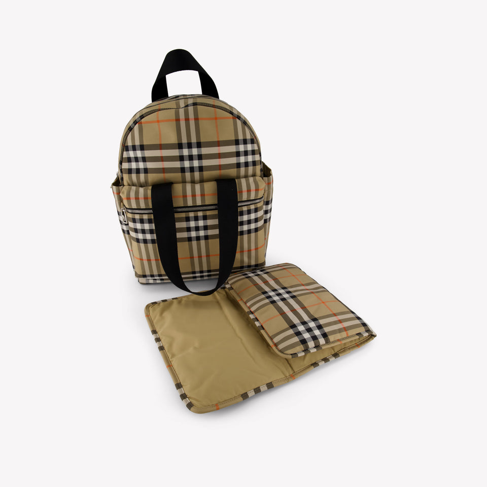 Burberry Baby Unisex Diaper Bag  Beige