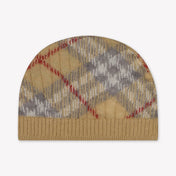 Burberry Ginny Baby Unisex Hoed In Licht Beige