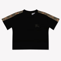 Burberry Cedar Baby Unisex T-Shirt In Zwart