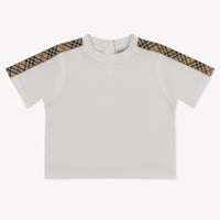 Burberry Cedar Baby Unisex T-Shirt In White