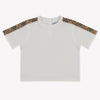 Burberry CEDAR Baby Unisex T-Shirt In White