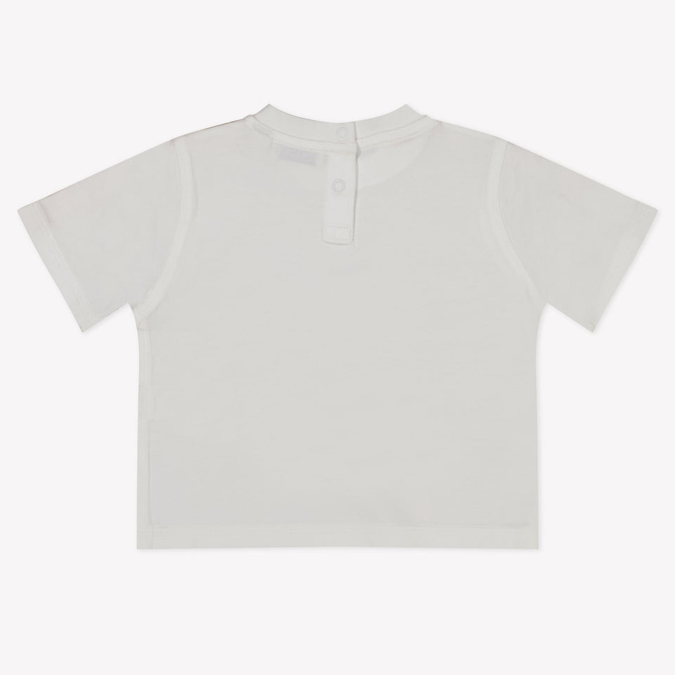 Burberry Cedar Baby Unisex T-Shirt In White