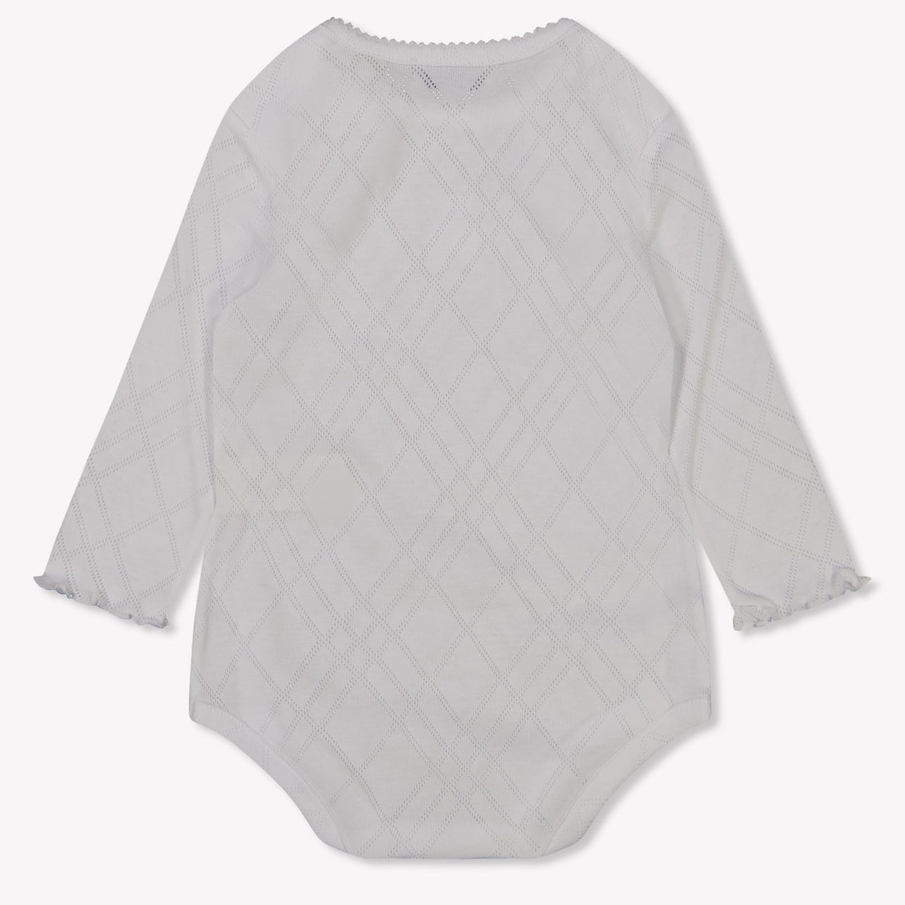 Burberry Baby Girls Bodper  White