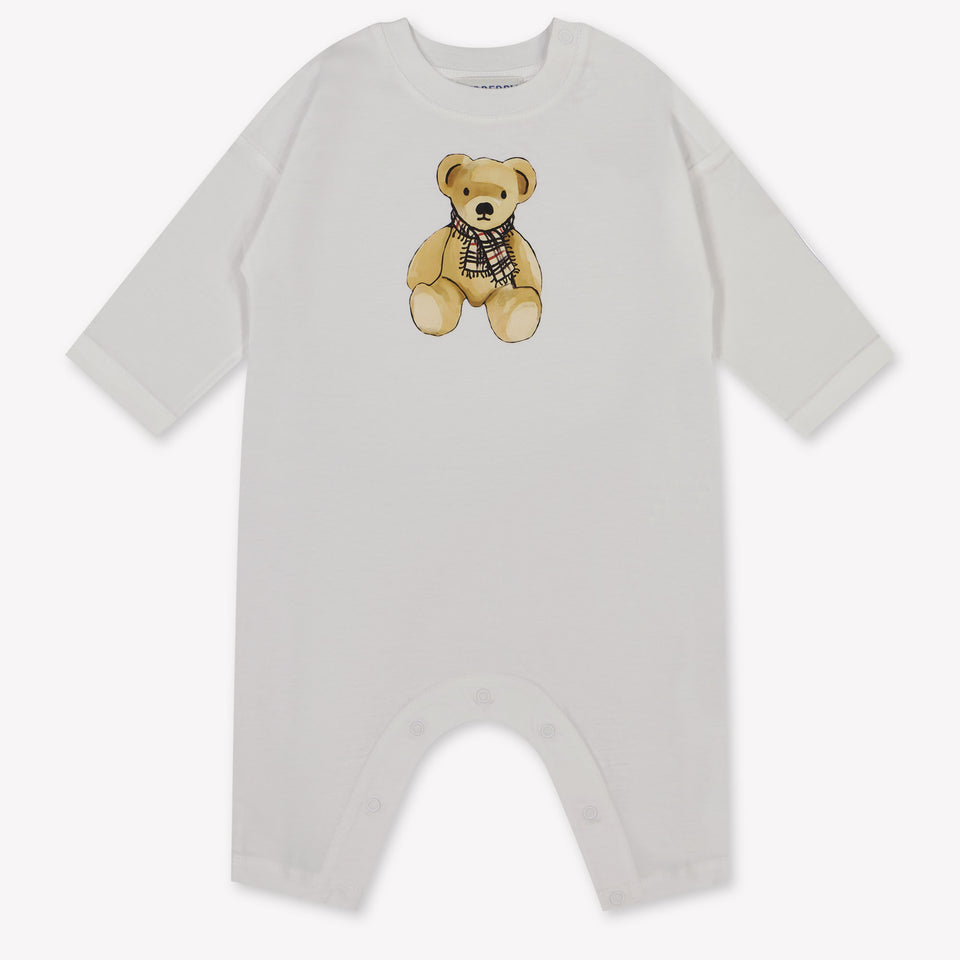 Burberry Baby Unisex Boxpakje In Wit