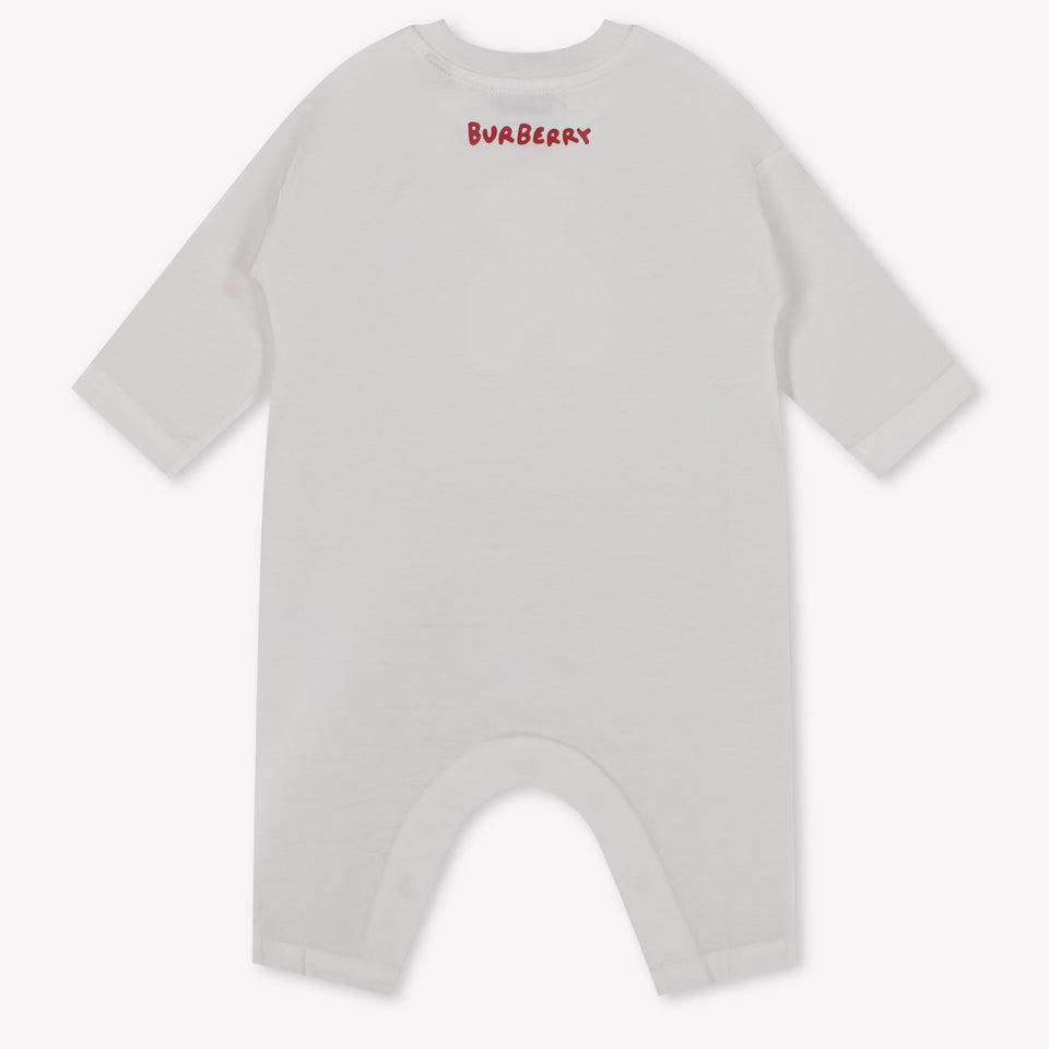 Burberry Baby Unisex Boxpakje In Wit