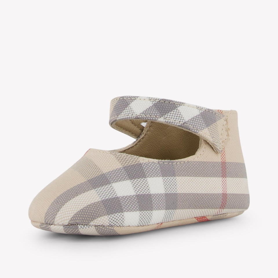 Burberry Baby Girls Shoes  Light Beige