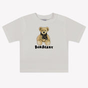Burberry Baby Unisex T-Shirt  White