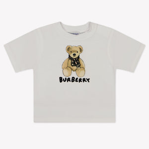 Burberry Baby Unisex T-Shirt  White
