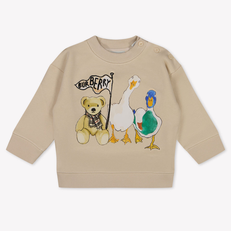 Burberry Baby Unisex Sweater  Light Beige