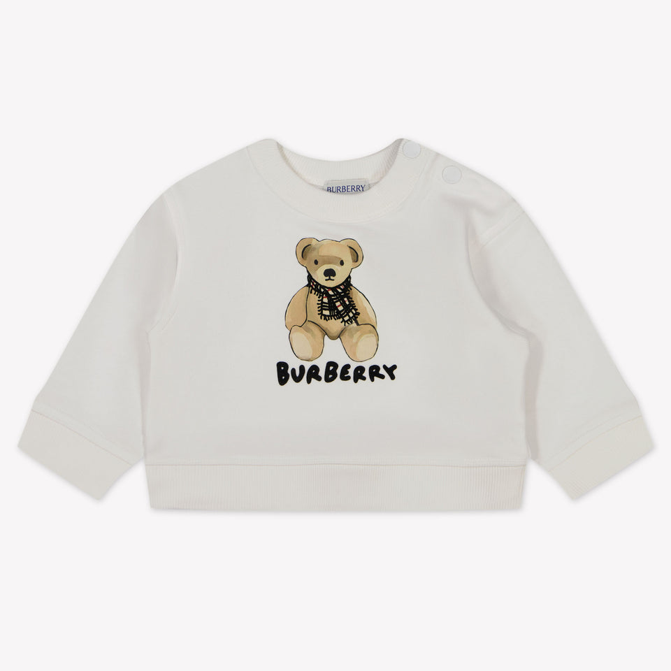 Burberry Baby Unisex Sweater  White
