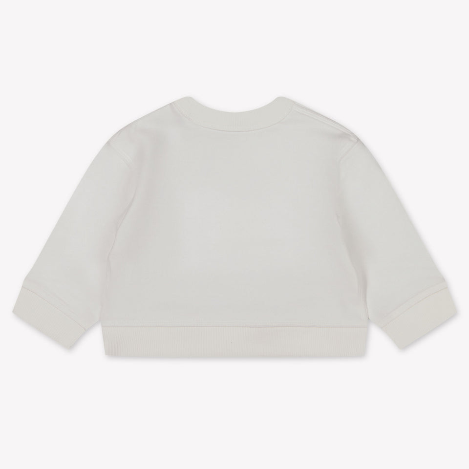 Burberry Baby Unisex Sweater  White
