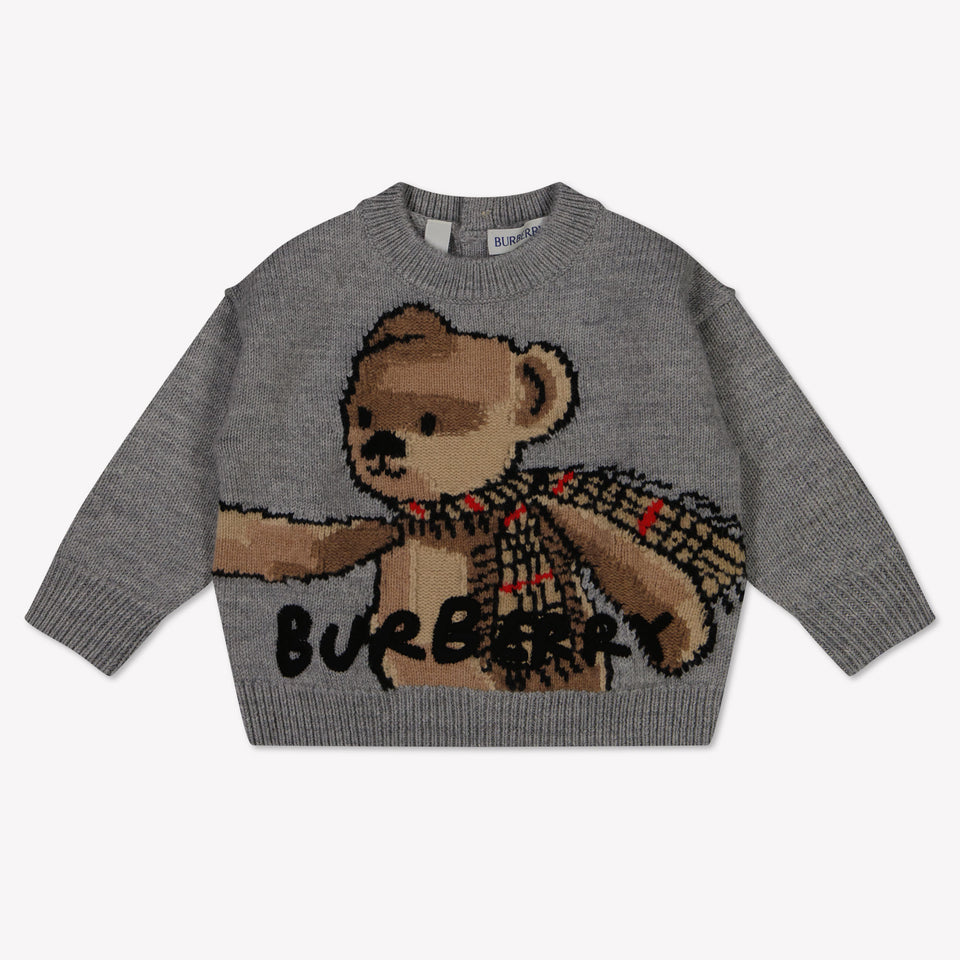 Burberry Baby Unisex Sweater  Gray