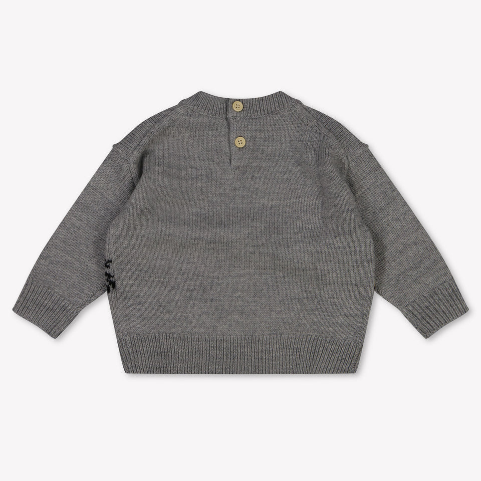 Burberry Baby Unisex Sweater  Gray