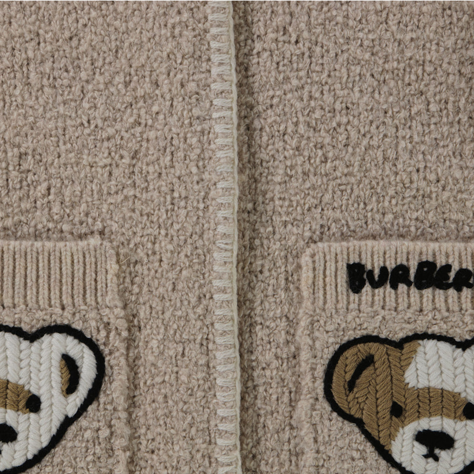 Burberry Baby Unisex Boxpakje In Licht Beige