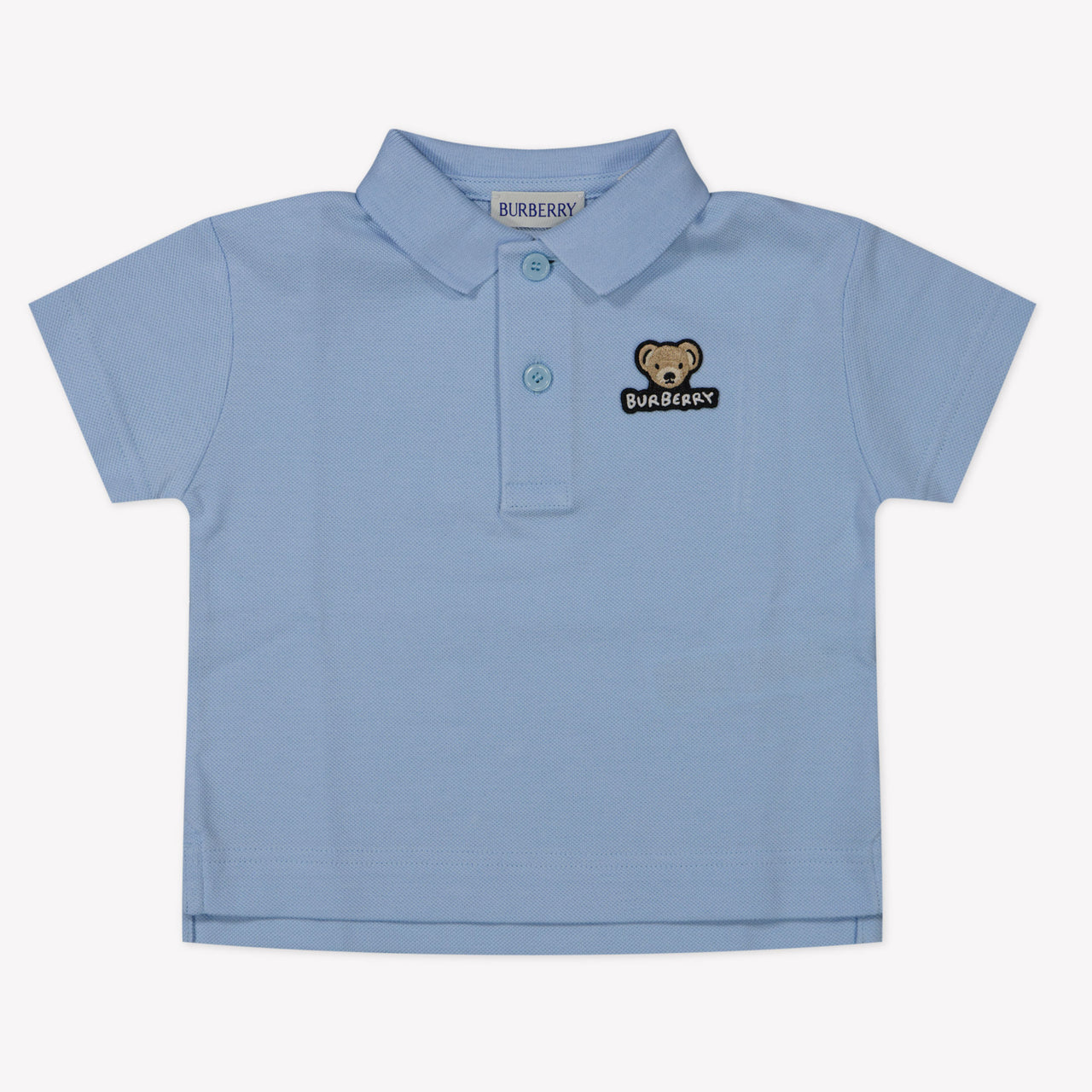 Burberry Baby Boys Polo  Light Blue