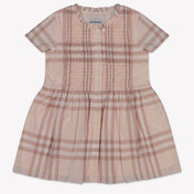 Burberry Rose Baby Girls Dress  Light Pink