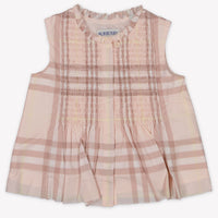Burberry Baby Girls T-Shirt  Light Pink