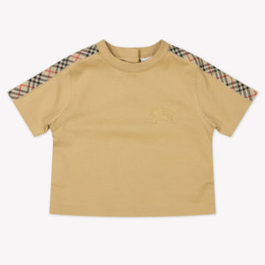 Burberry Baby Unisex T-Shirt In Zand