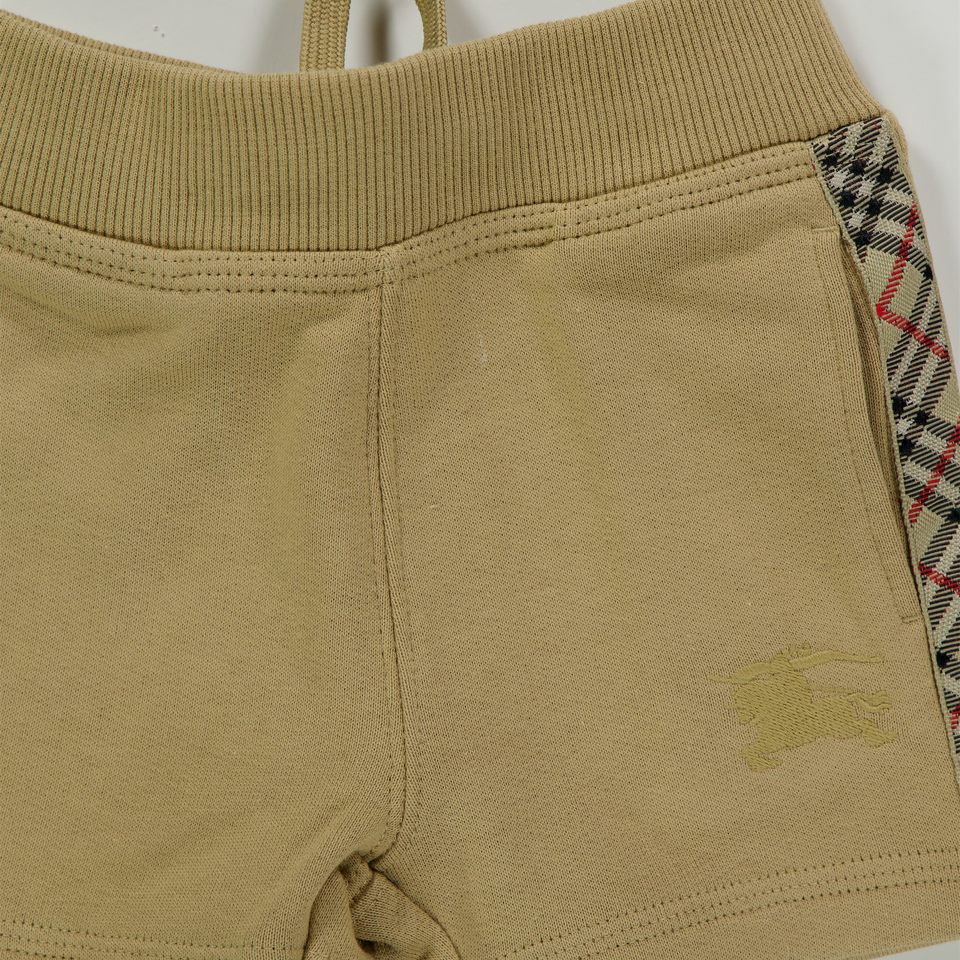 Burberry Baby Boys Shorts  Sand