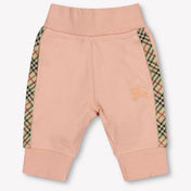 Burberry Baby Girls Pants  Light Pink