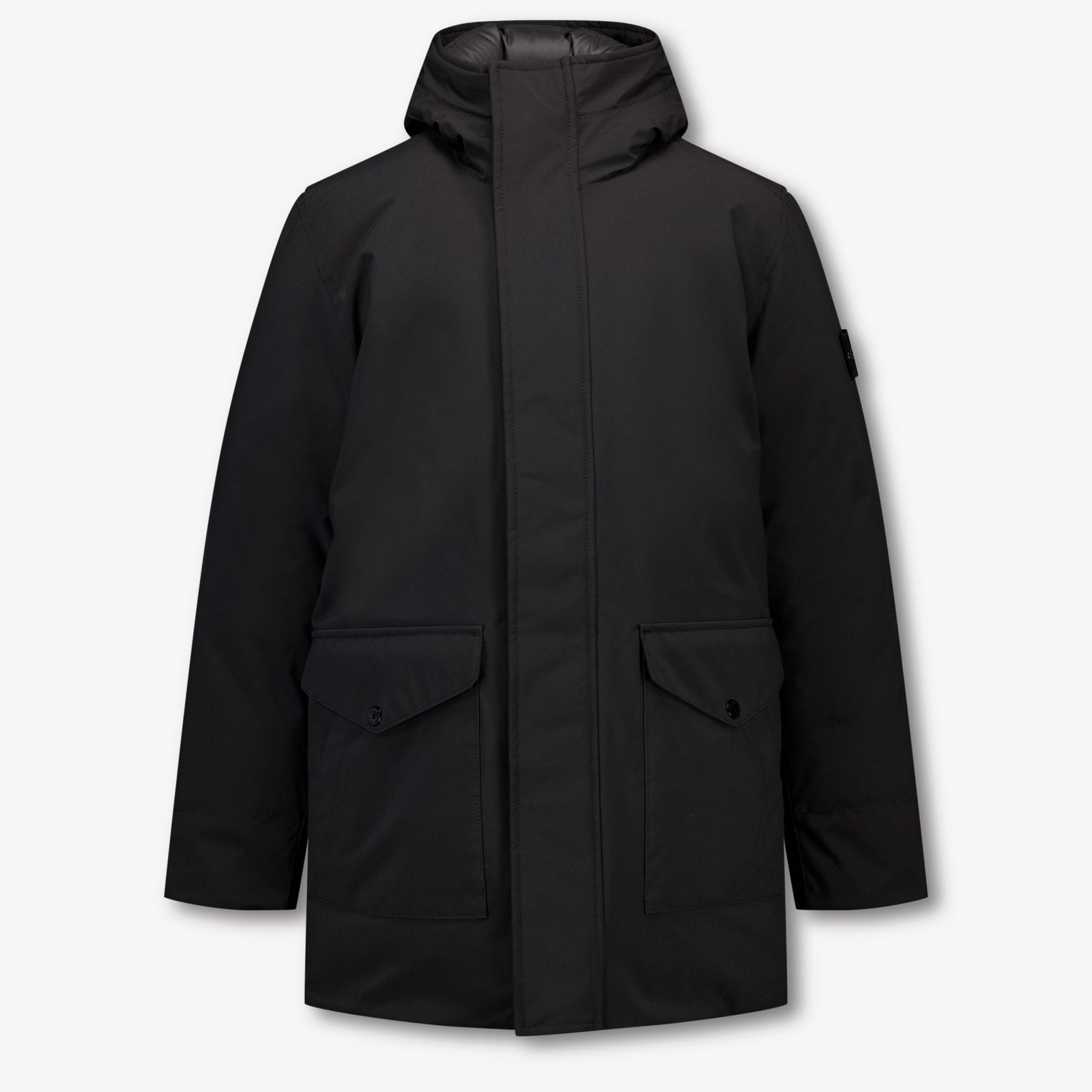 Stone Island Kids Boys Winter Jacket  Black