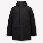 Stone Island Kids Boys Winter Jacket  Black
