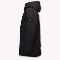 Stone Island Kids Boys Winter Jacket  Black