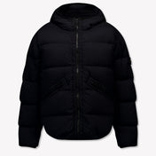 Stone Island Kinder Jongens Winterjas In Zwart
