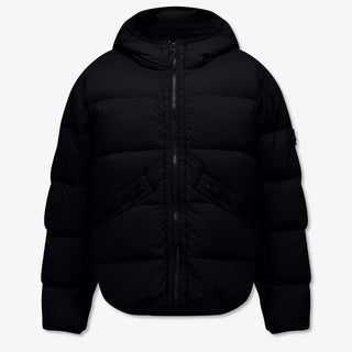 Stone Island Kids Boys Winter Jacket  Black