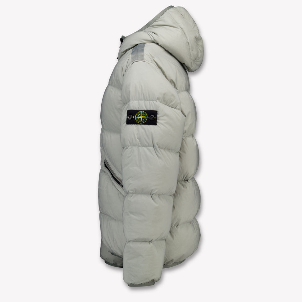 Stone Island Kids Boys Winter Jacket  Gray