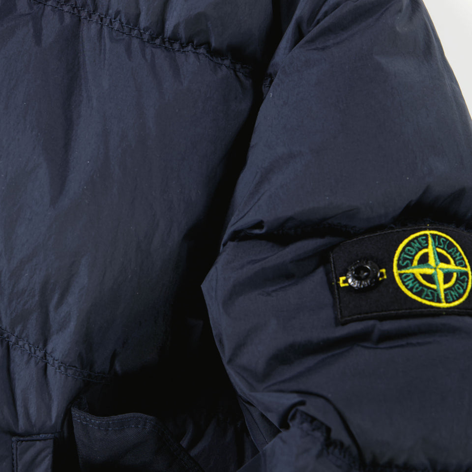 Stone Island Kids Boys Winter Jacket  Navy