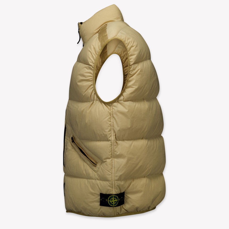 Stone Island Kids Boys Body Warmer  Beige