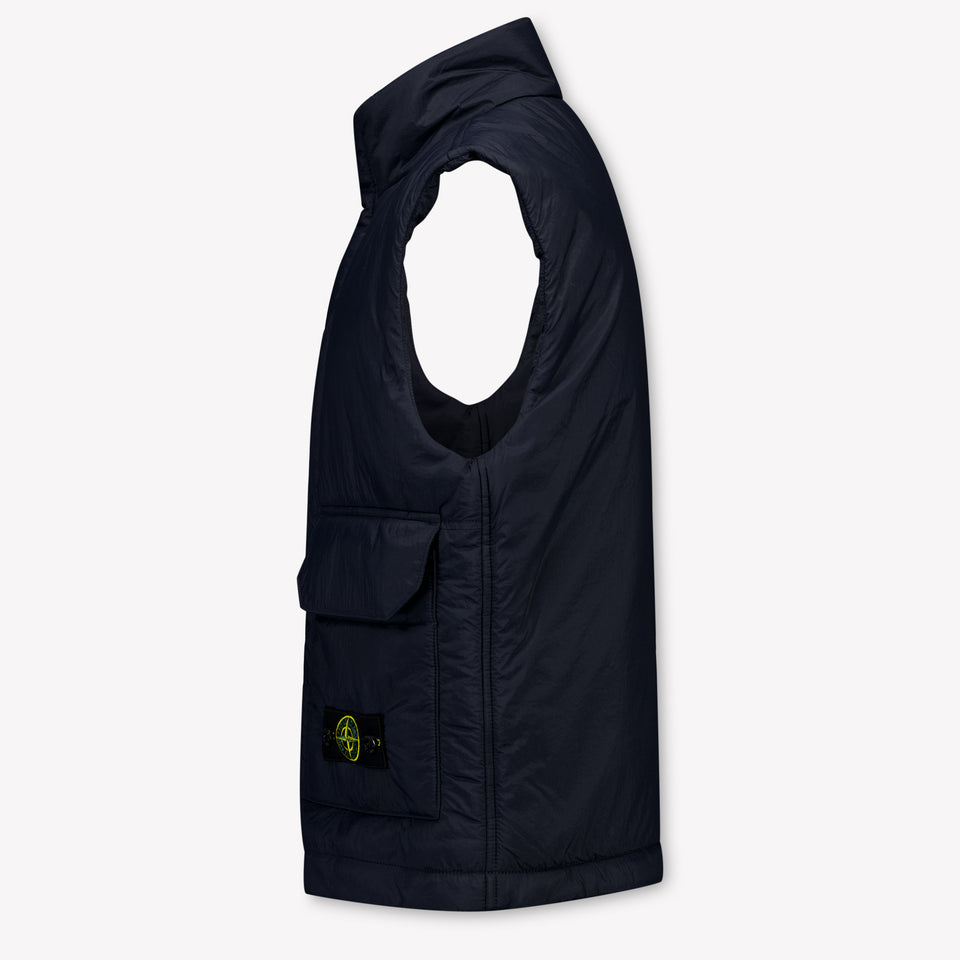 Stone Island Kinder Jongens Bodywarmer In Navy