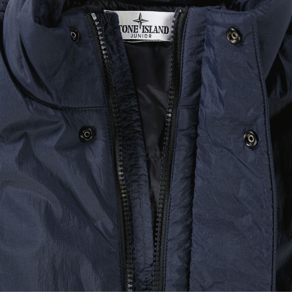 Stone Island Kinder Jongens Bodywarmer In Navy