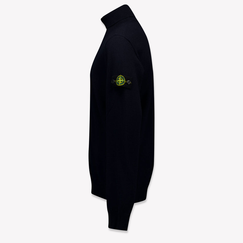 Stone Island Kids Boys Sweater  Navy
