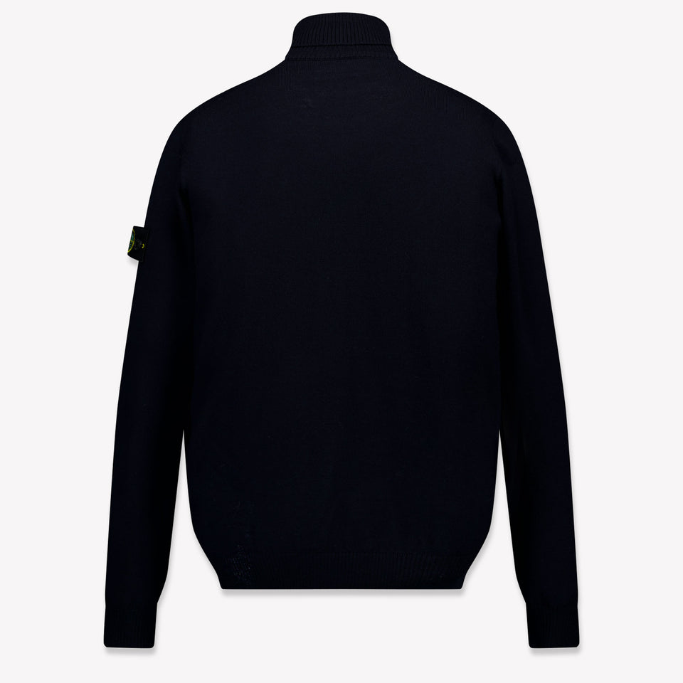 Stone Island Kids Boys Sweater  Navy