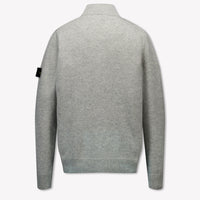 Stone Island Kids Boys Sweater  Gray