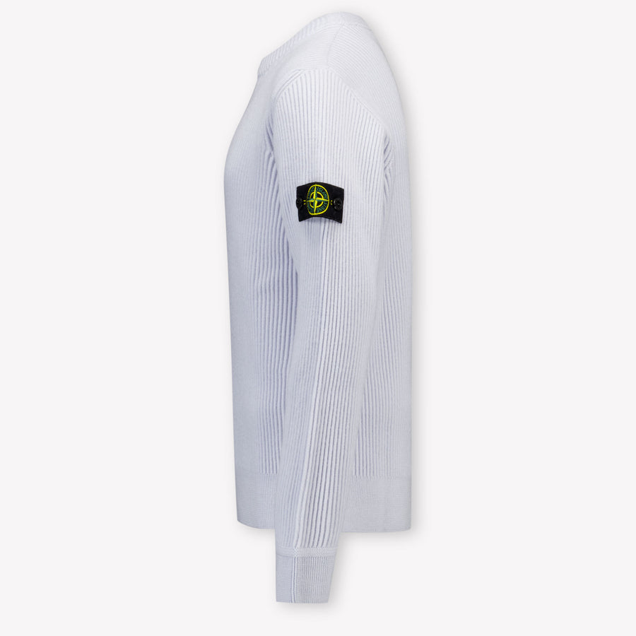 Stone Island Kids Boys Sweater  Light Blue