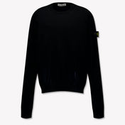 Stone Island Kinder Jongens Trui In Zwart