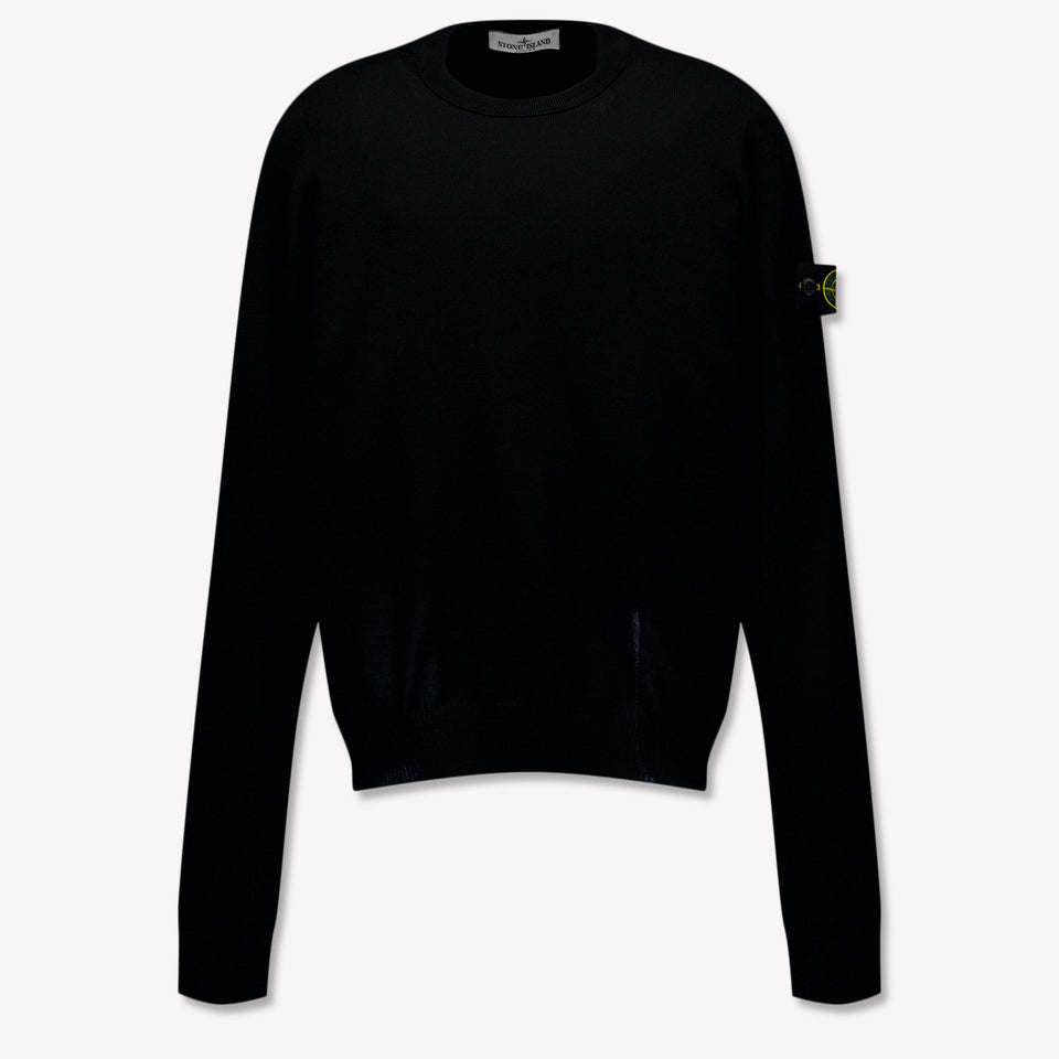 Stone Island Kinder Jongens Trui In Zwart
