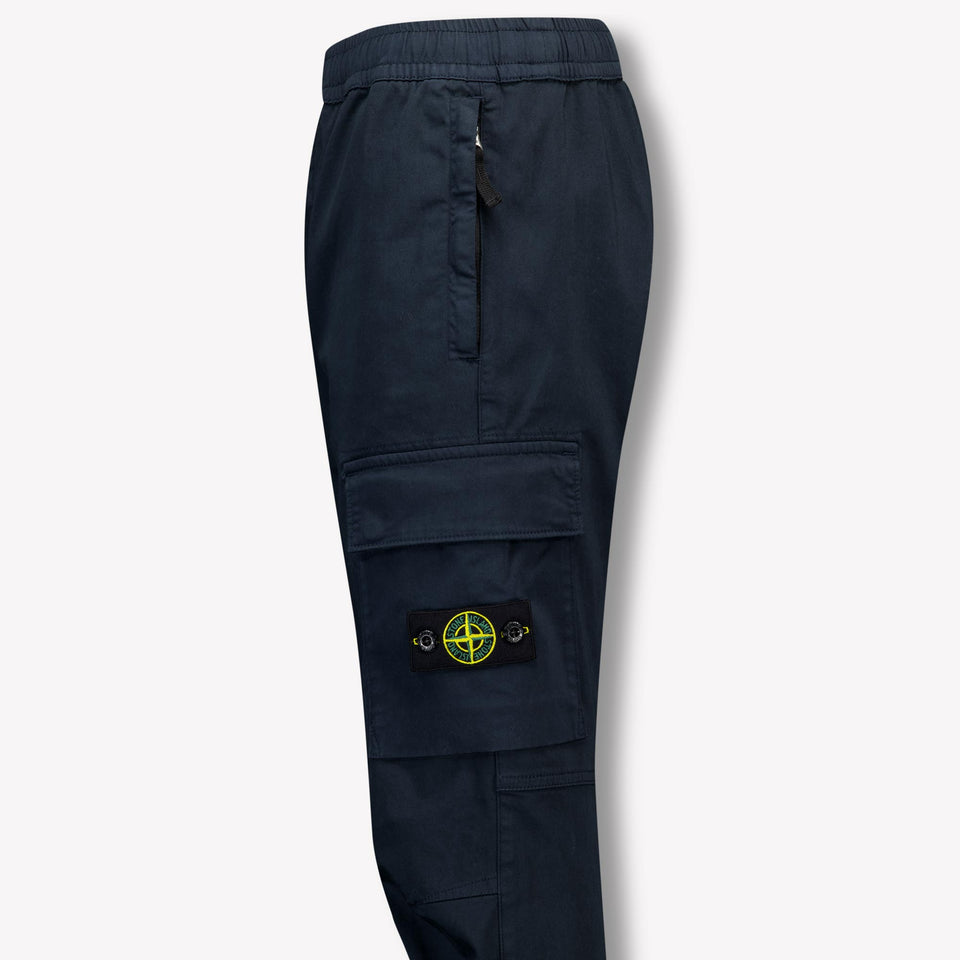Stone Island Kinder Jongens Broek In Navy