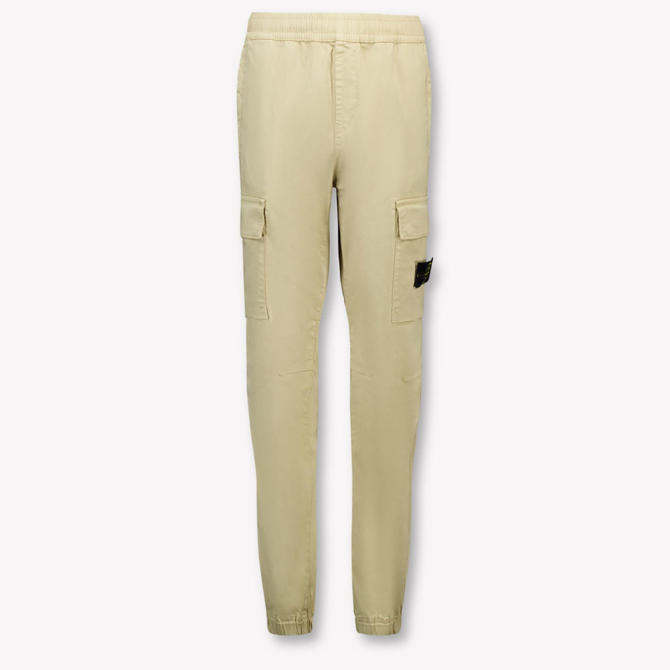 Stone Island Kinder Jongens Broek In Beige