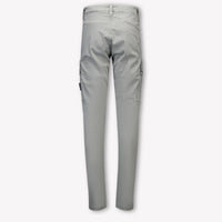Stone Island Kids Boys  Pants Gray