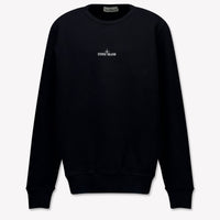 Stone Island Kids Boys Sweater  Black