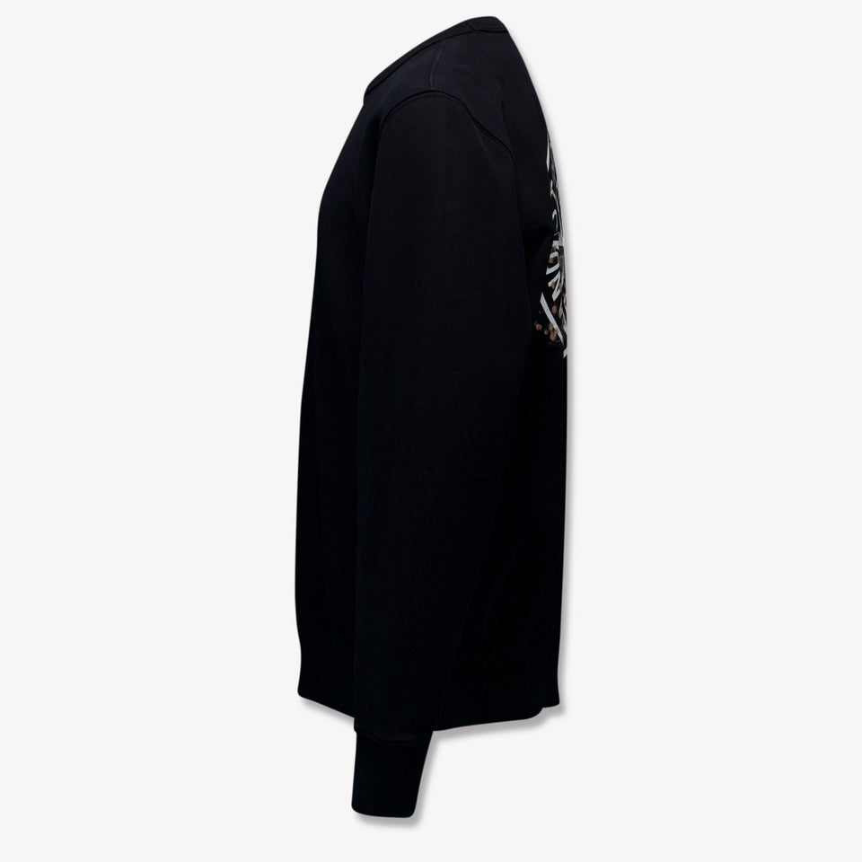 Stone Island Kids Boys Sweater  Black